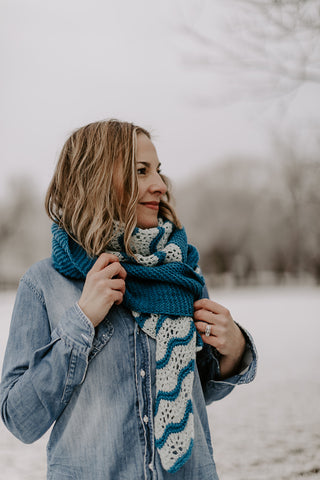 Surf & Turf Shawl